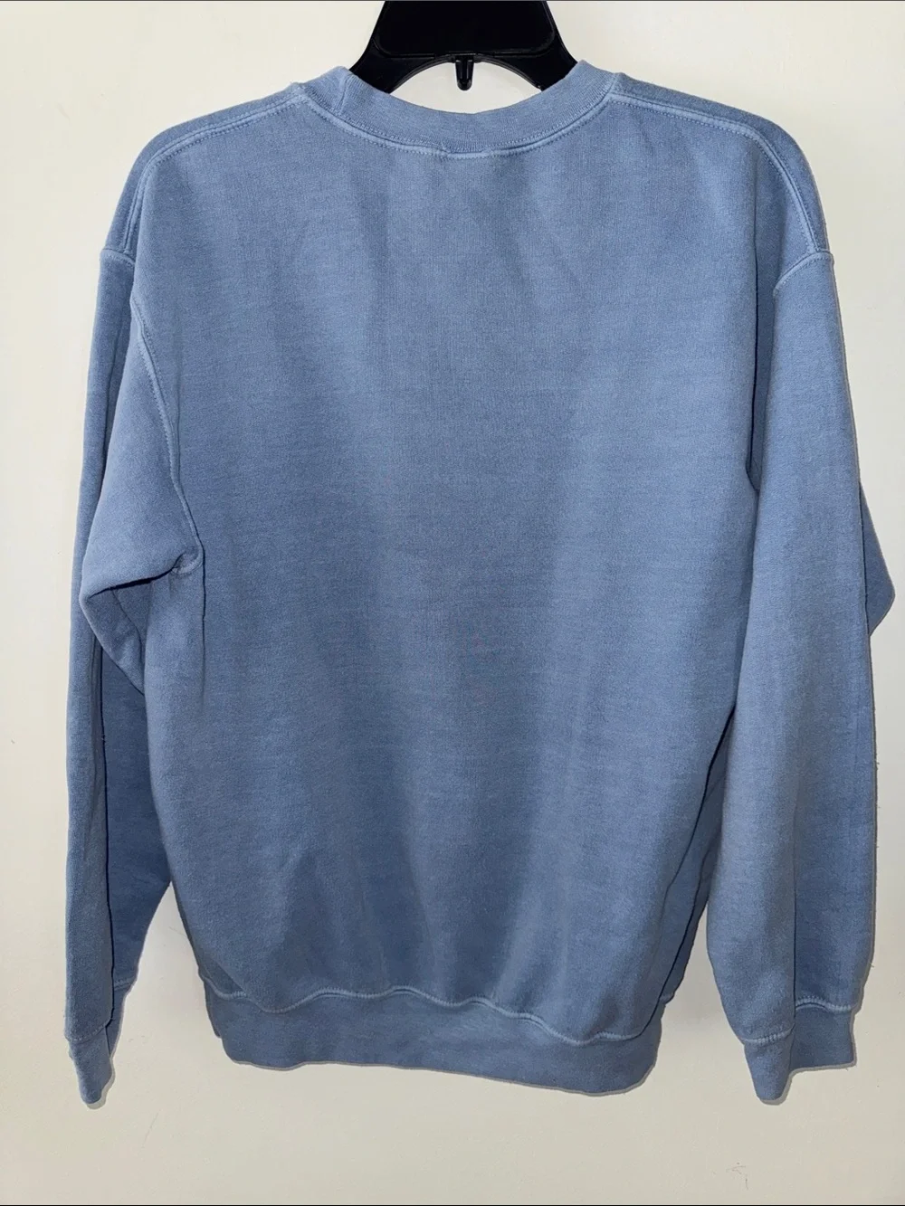 Urban Outfitters Naughty But Nice Devil Graphic Pullover Sweatshirt Blue Size M